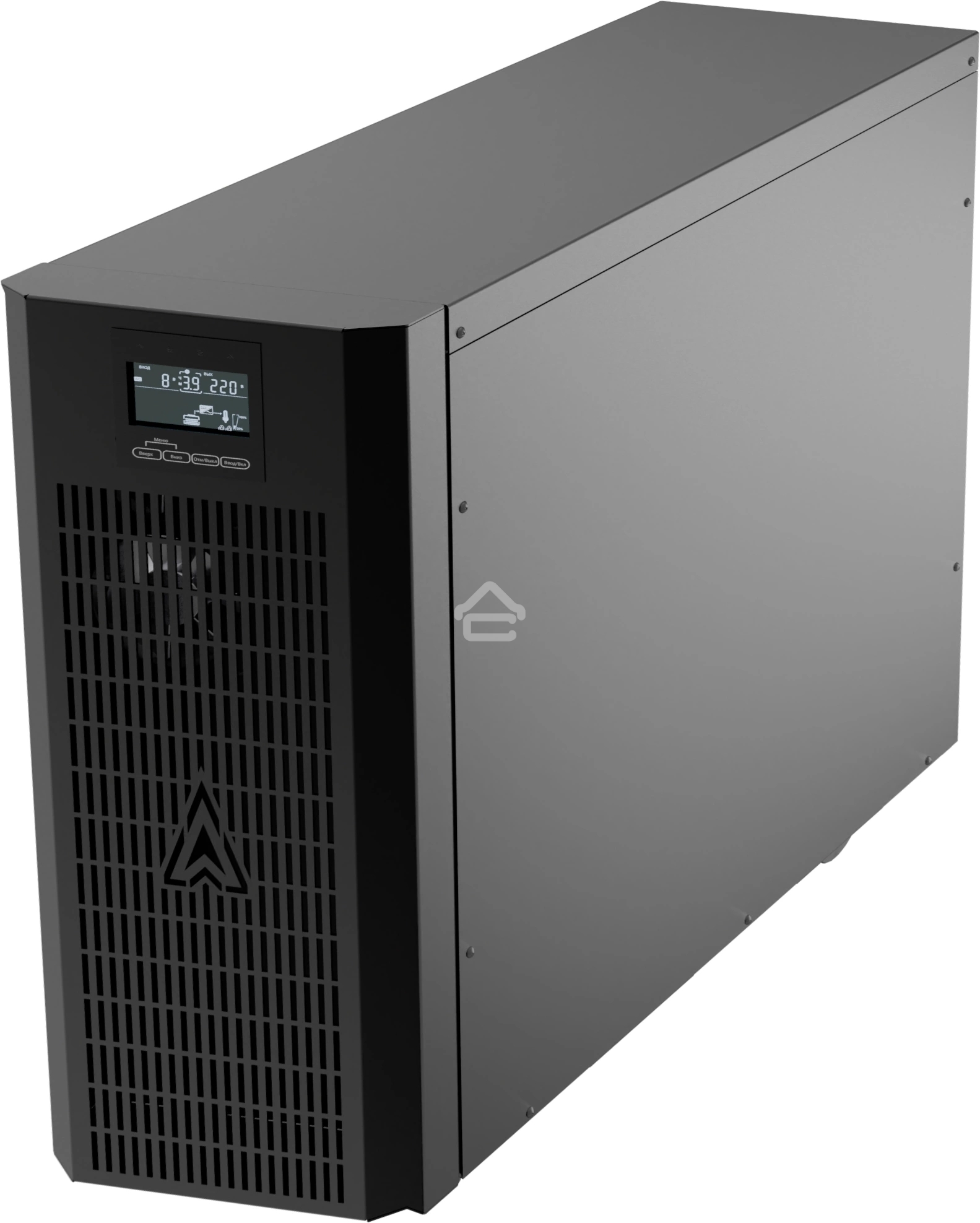 Источник бесперебойного питания Импульс ФОРА 6000, 6000Вт, 6000ВА, черный