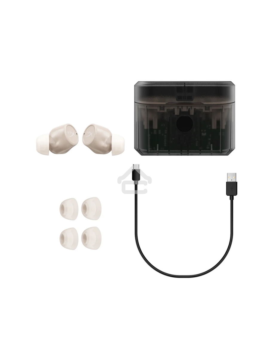 Наушники беспроводные HyperX Cirro Buds Pro Tan