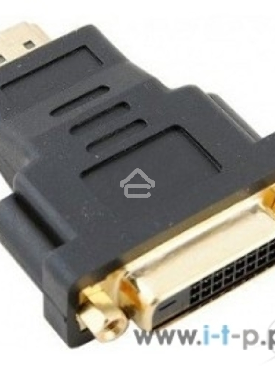 Переходник HDMI/DVI-D 19M/25F VCOM позолоченные контакты, VAD7819