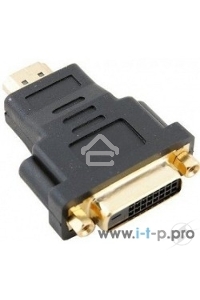 Переходник HDMI/DVI-D 19M/25F  VCOM позолоченные контакты, VAD7819