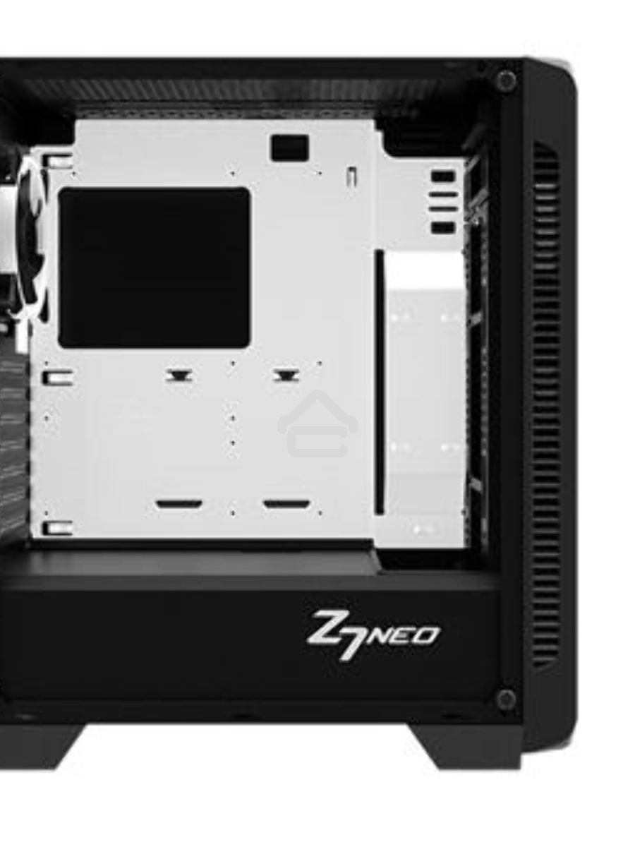 Компьютерный корпус ZALMAN Z7 NEO, без БП, большое боковое окно, черный, ATX