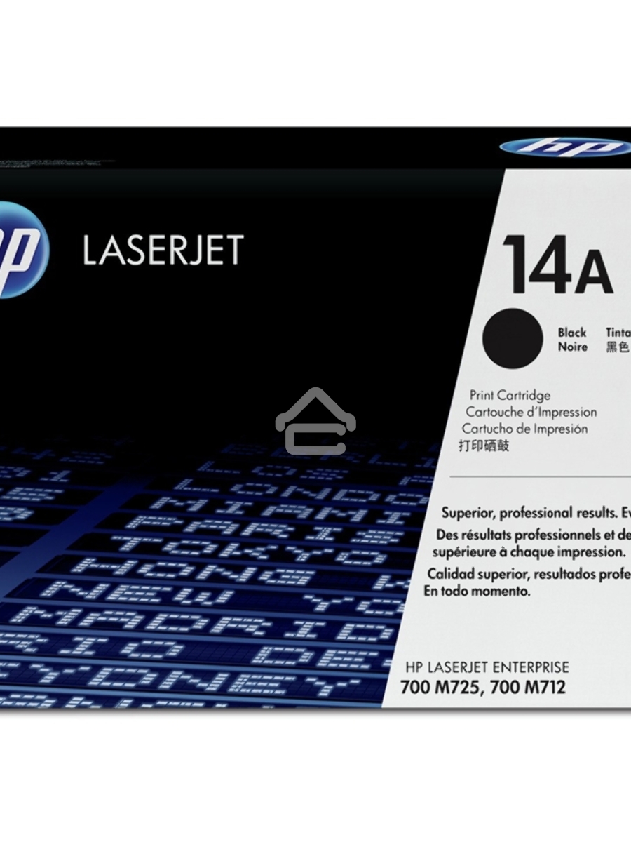 Картридж лазерный HP CF214A черный LaserJet 700 MFP M712 (10 000стр.)