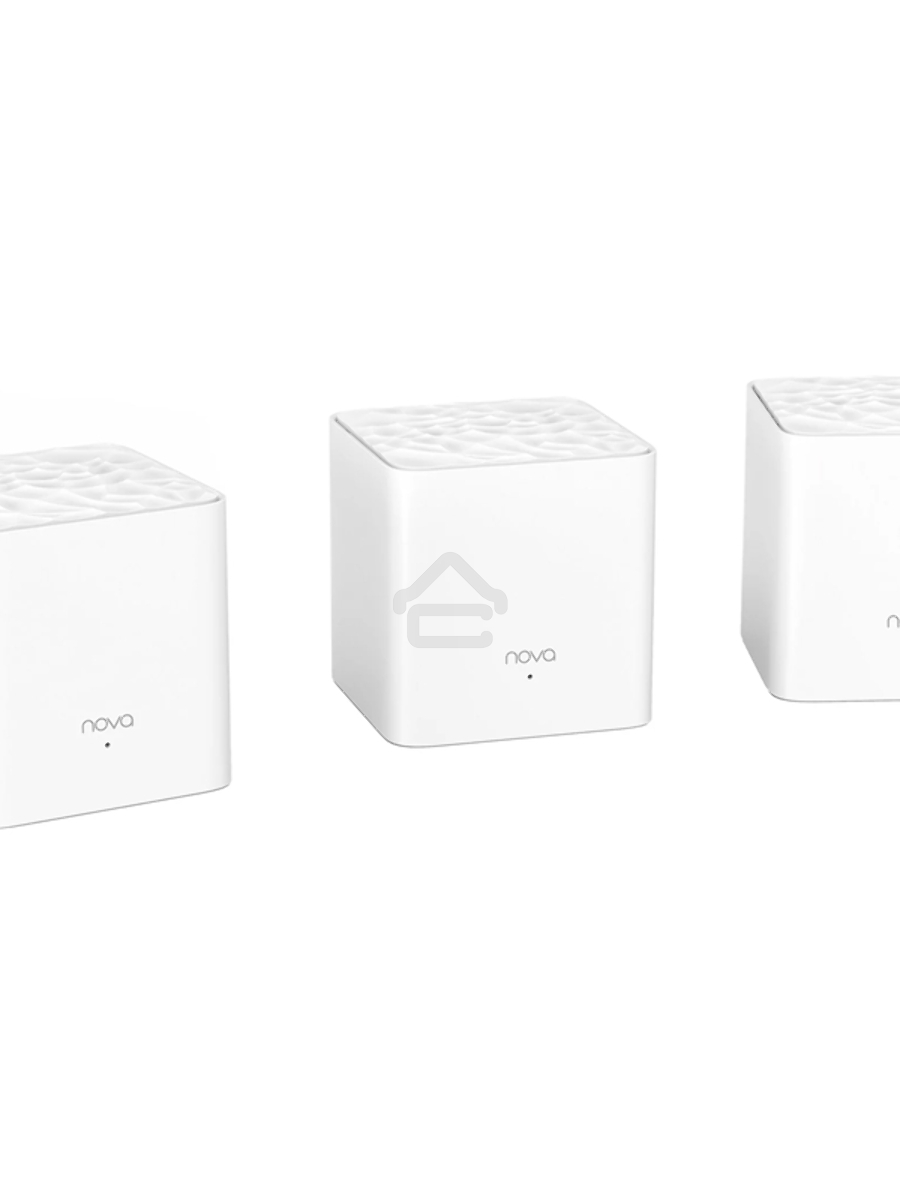 Двухдиапазонная Wi-Fi Mesh система Tenda nova MW3 (3 роутера) АС1200 , 2 порта fast ethernet RJ45