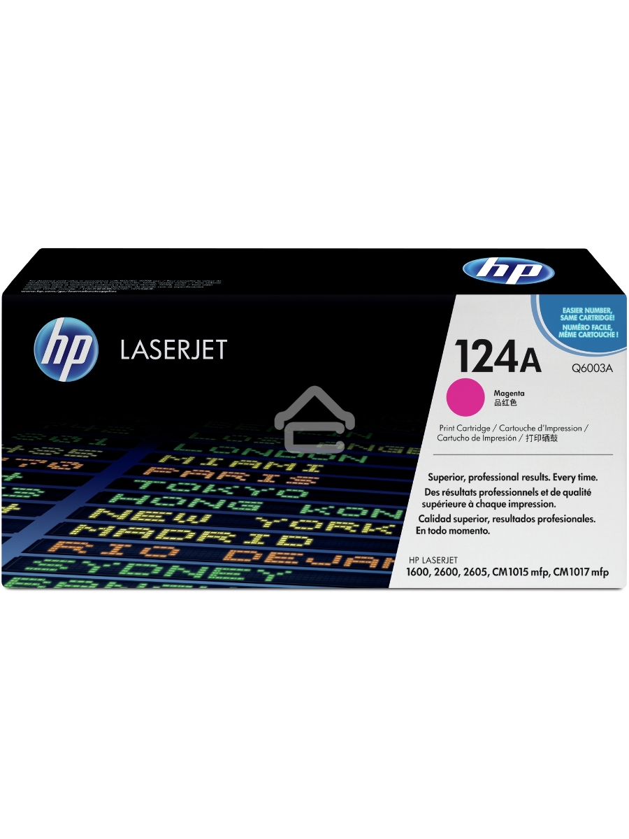 Картридж лазерный HP Q6003A пурпурный для Color LaserJet 2600 2000стр.