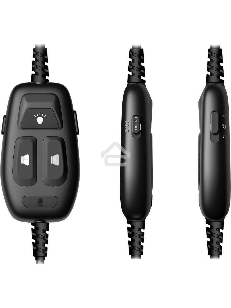 Наушники с микрофоном A4Tech Bloody MC750 серый 2.3м мониторные USB оголовье (MC750 GREY)