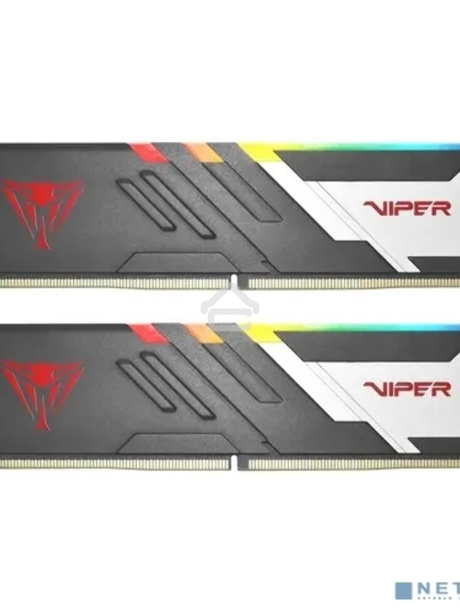 Оперативная память Patriot Viper Venom, DDR5, 32GB (2x16GB), 6600MHz, CL34, DIMM, с радиаторами, RGB, черный