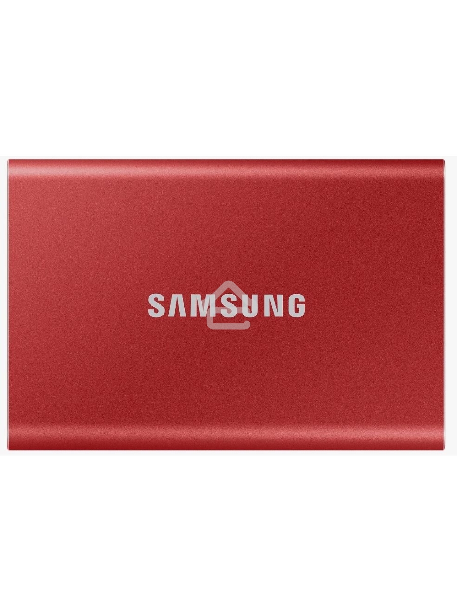Твердотельный накопитель Samsung SSD 2TB T7, USB Type-C, R/W 1000/1050MB/s, красный