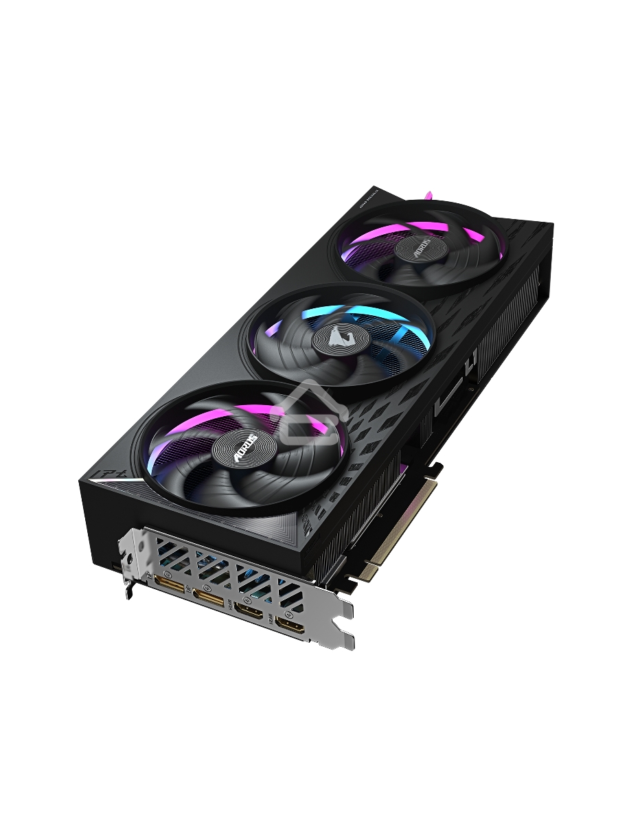 Видеокарта Gigabyte PCI-E GV-R9070XT AORUS E-16GD 1.0 AMD Radeon RX 9070XT 16Gb 256bit GDDR6 2175/20000 HDMIx2 DPx2 HDCP Ret