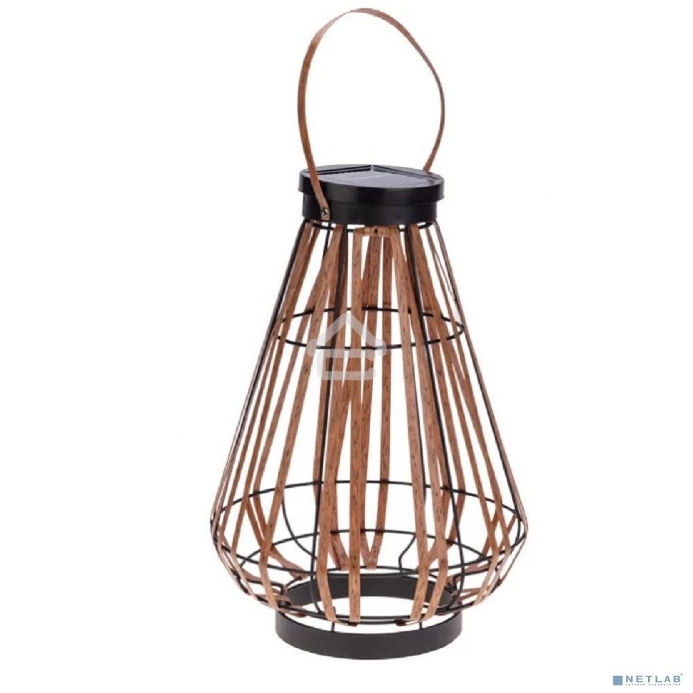 Светильник садовый Rexant Тростник, 35,5 см, 3000К, встроенный аккумулятор, солнечная панель, коллекция Бали