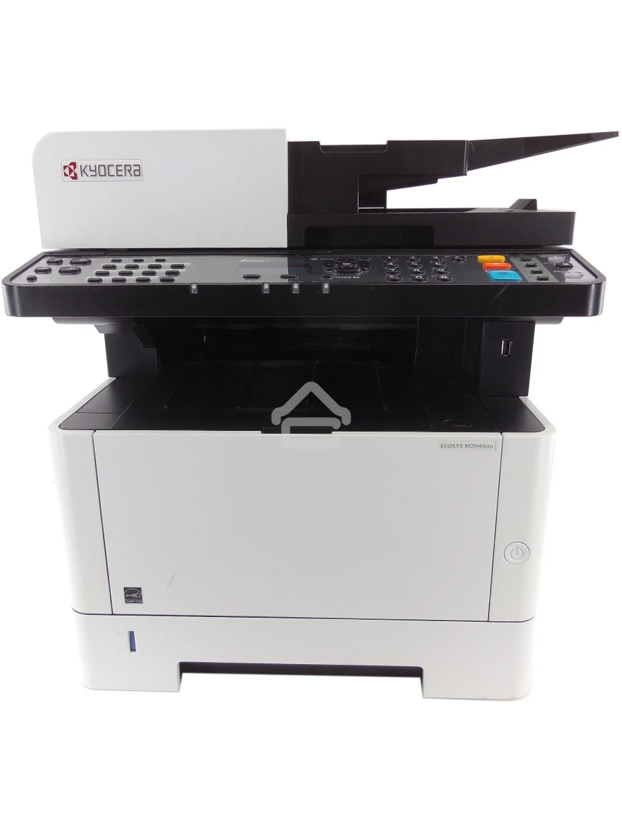 МФУ лазерный Kyocera Ecosys M2040dn (Азия) (1102S33AX0), A4, ч/б, печ. до 40 стр/мин., скан. до 40 стр/мин. (ч/б) 23 стр/мин. (цвет), 1200 x 1200 dpi (печать) 600x600dpi (скан.), USB, RJ-45 (старт.картр. TK-1178)
