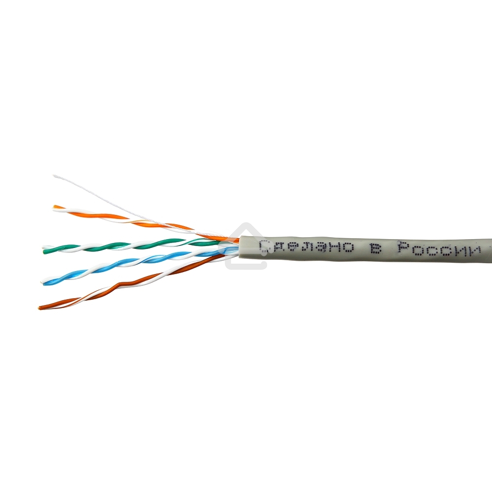 Кабель SkyNet Premium UTP indoor 4x2x0,51, медный, FLUKE TEST, кат.5e, однож., 100 м, box, серый