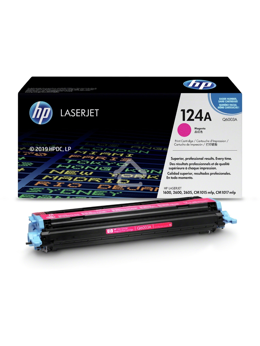 Картридж лазерный HP Q6003A пурпурный для Color LaserJet 2600 2000стр.