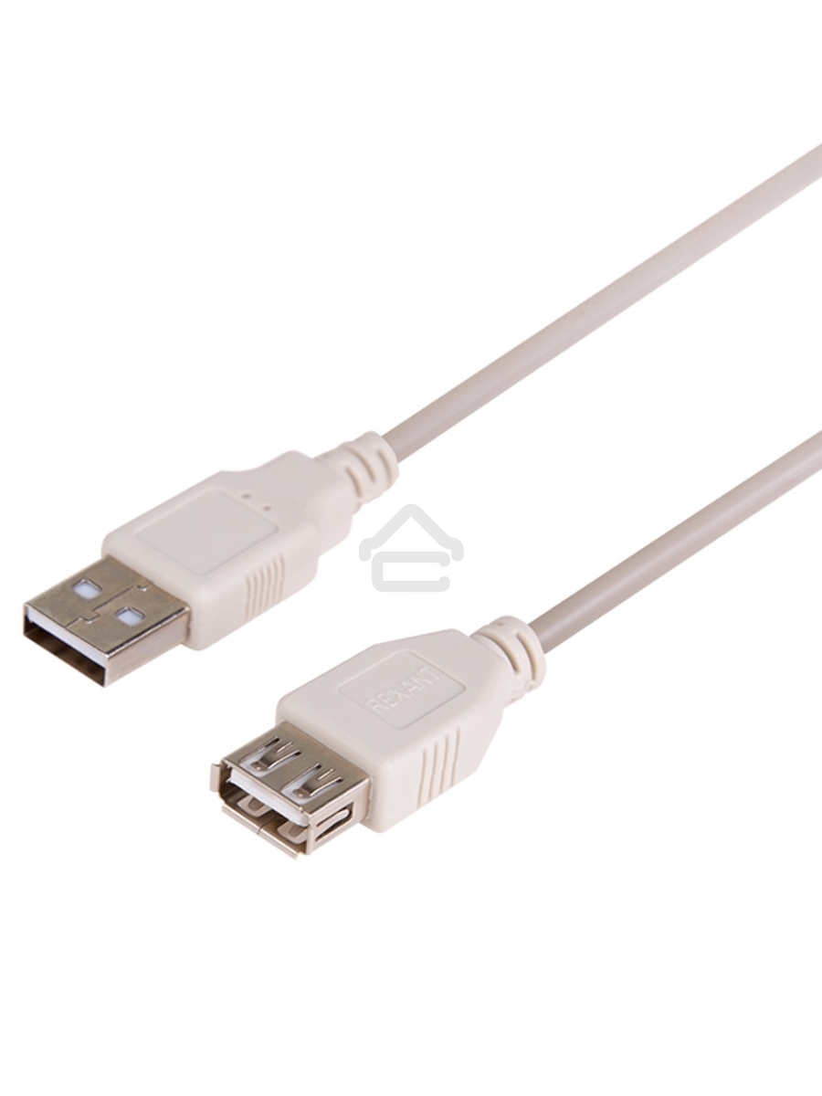 Кабель Rexant (18-1114) Шнур USB-А (male) - USB-A (female) 1.8M