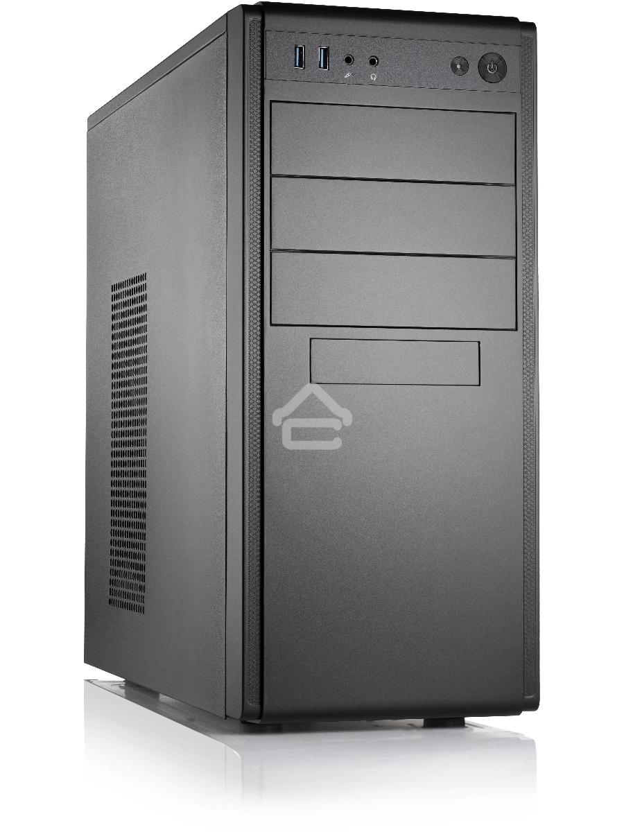 Компьютерный корпус Case Foxline FL-886 ATX case, black, w/o PSU, w/2xUSB3.0, w/o pwrcord, w/o FAN