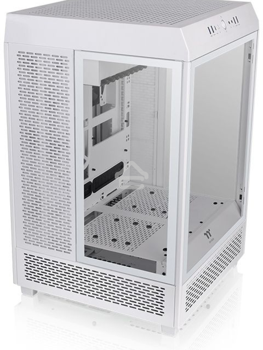 Компьютерный корпус Thermaltake The Tower 500 Snow CA-1X1-00M6WN-00 White,Win,SPCC,Tempered Glass*3,120mm Standard Fan*2