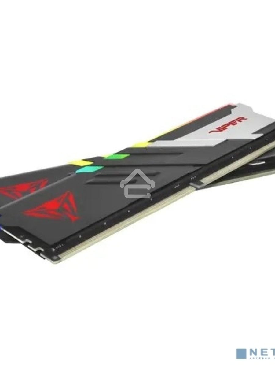 Оперативная память Patriot Viper Venom, DDR5, 32GB (2x16GB), 6600MHz, CL34, DIMM, с радиаторами, RGB, черный