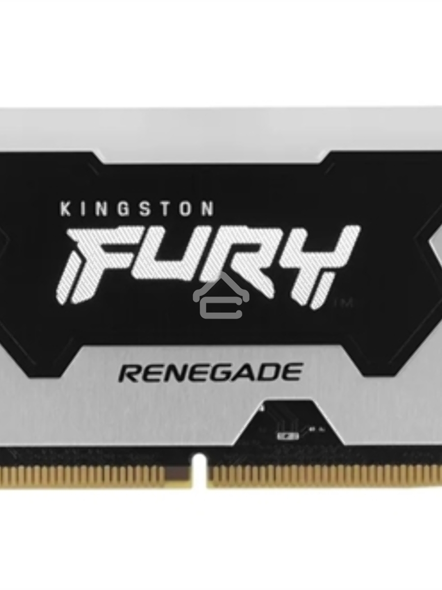Оперативная память Kingston Fury Renegade, DDR5, 16GB (1x16GB), 6800MHz, CL36, DIMM, радиатор, RGB, серебристый