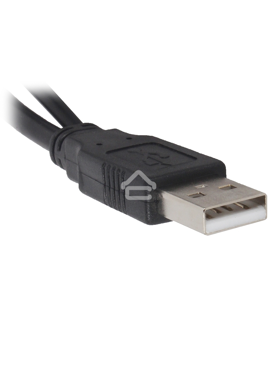 Кабель Gembird/Cablexpert CCP-USB22-AM5P-3 USB 2.0 Pro Кабель , 2xAM/miniBM 5P, 0.9м, экран, черный 