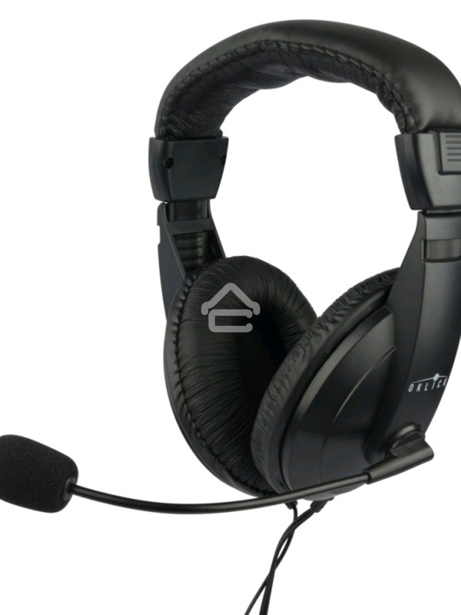 Гарнитура Oklick HS-M137V черный 1.8м мониторы оголовье
