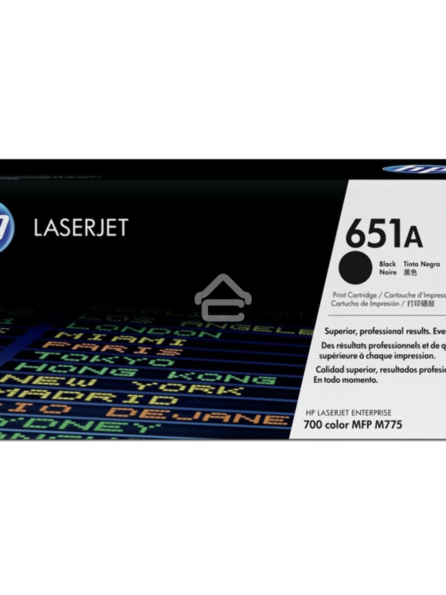 Картридж лазерный HP CE340A 651A черный для LaserJet 700 Color MFP 775 13500стр.