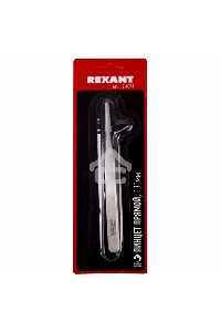 Пинцет прямой 130 мм (блистер) REXANT