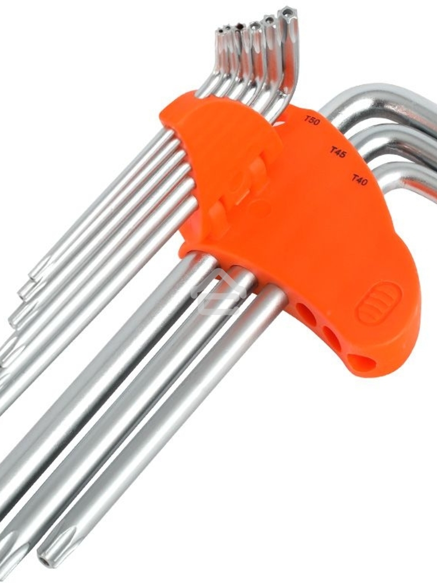 Набор ключей PATRIOT SKТ-9L, TORX, длинные, T10-T50, CRV, 9 шт