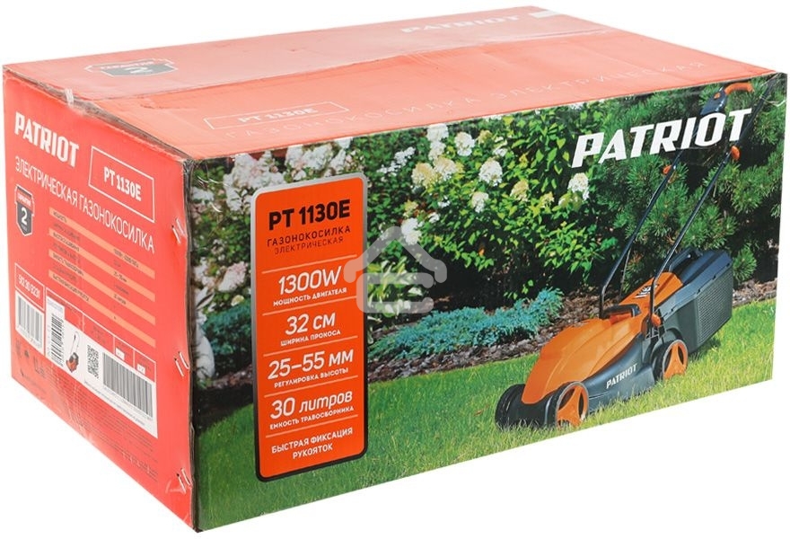 Газонокосилка роторная Patriot PT1130E (512309231) 1000Вт
