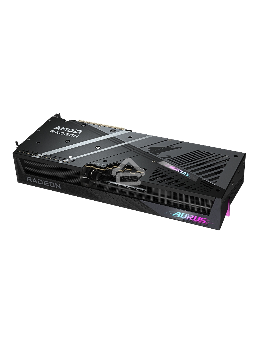 Видеокарта Gigabyte PCI-E GV-R9070XT AORUS E-16GD 1.0 AMD Radeon RX 9070XT 16Gb 256bit GDDR6 2175/20000 HDMIx2 DPx2 HDCP Ret