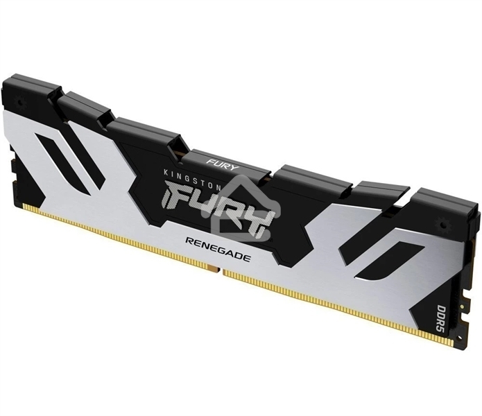 Оперативная память Kingston Fury Renegade, DDR5, 16GB (1x16GB), 6800MHz, CL36, DIMM, радиатор, серебристый