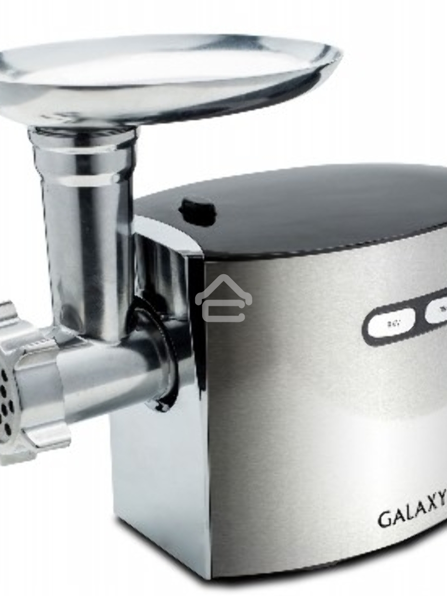 Мясорубка электрическая Galaxy Line GL 2400, серебристый, 1200 Вт, корпус из нержавеющей стали, функция 