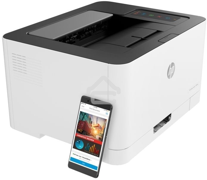 Принтер лазерный HP Color Laser 150a (4ZB94A), A4, цветной, печ. до 18 стр/мин. (ч/б) до 4 стр/мин. (цвет), 600 x 600 dpi, USB