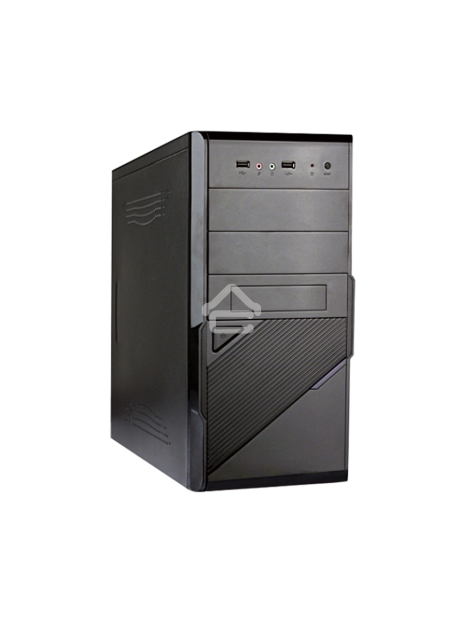 Компьютерный корпус Exegate EX284021RUS Minitower BA-201 Black, mATX, <AA500, 80mm>, 2*USB, Audio