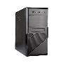 Компьютерный корпус Exegate EX284021RUS Minitower BA-201 Black, mATX, <AA500, 80mm>, 2*USB, Audio