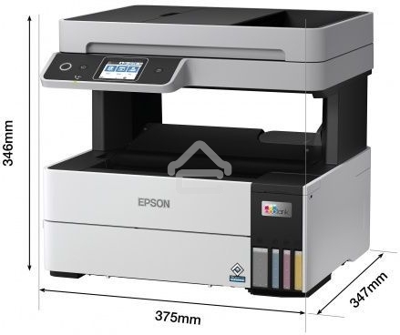 МФУ струйный Epson L6490 (C11CJ88405), A4, цветной, печ. до 17 стр/мин. (ч/б) до 9.5 стр/мин. (цвет), 1200 x 4800 dpi (печать) 1200x2400dpi (скан.), USB, RJ-45, Wi-Fi