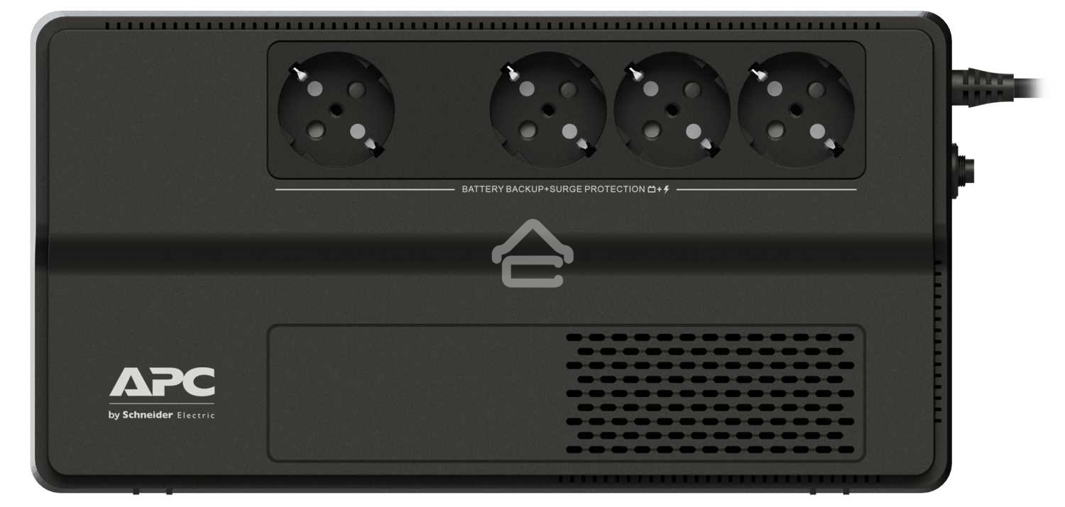 Источник бесперебойного питания APC Back-UPS BV1000I-GR 600Вт 1000ВА черный