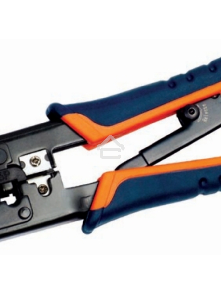 Инструмент обжим ITK TM1-B11H для RJ-45,12,11 с x рап. ме x . сине-оранж