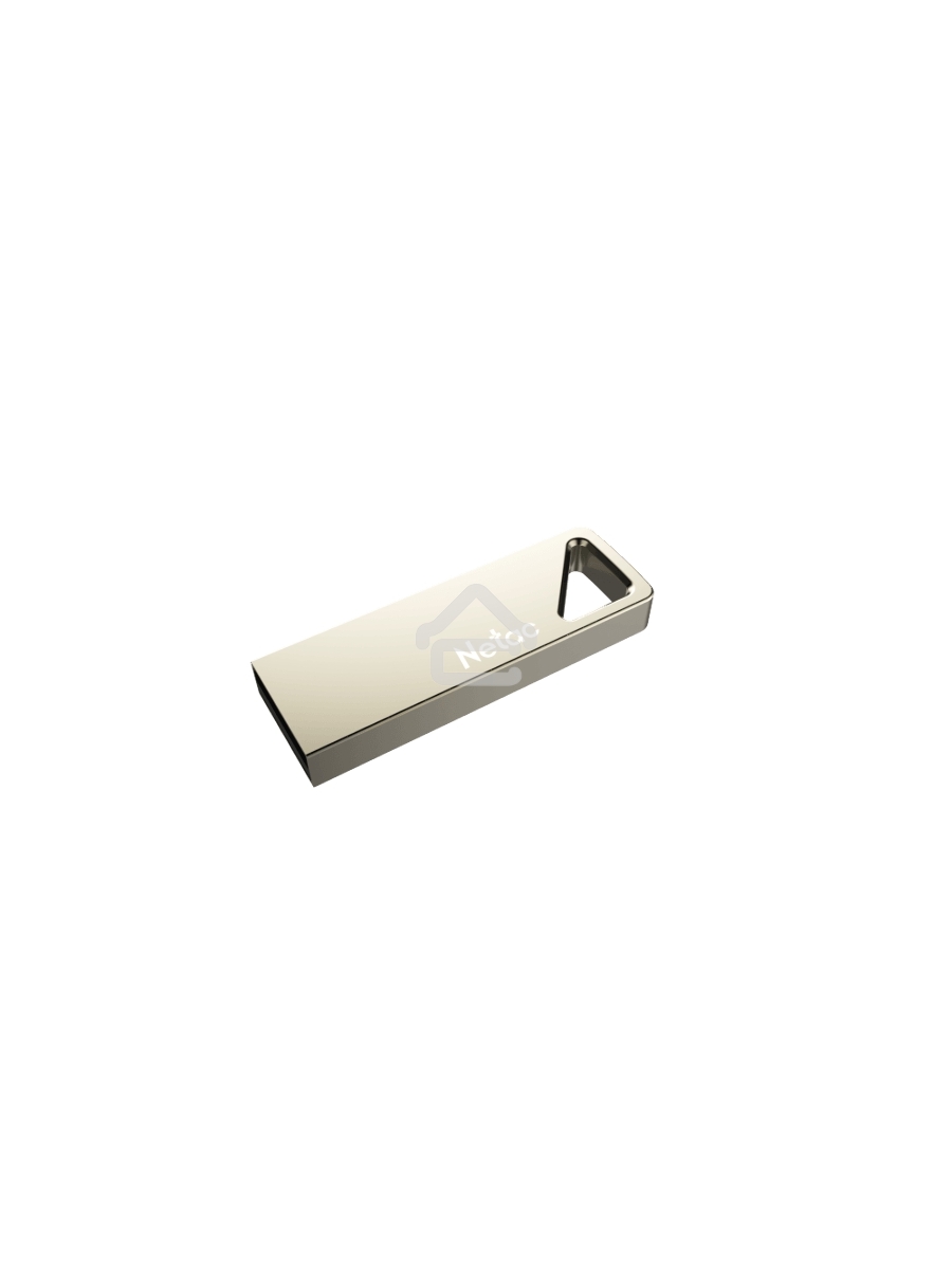Флеш диск Netac U326 NT03U326N-008G-20PN 8Gb, USB2.0, металлическая плоская