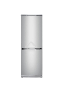 Холодильник Atlant XM-4012-080 серебристый двухкамерный 201/101л морозилка снизу