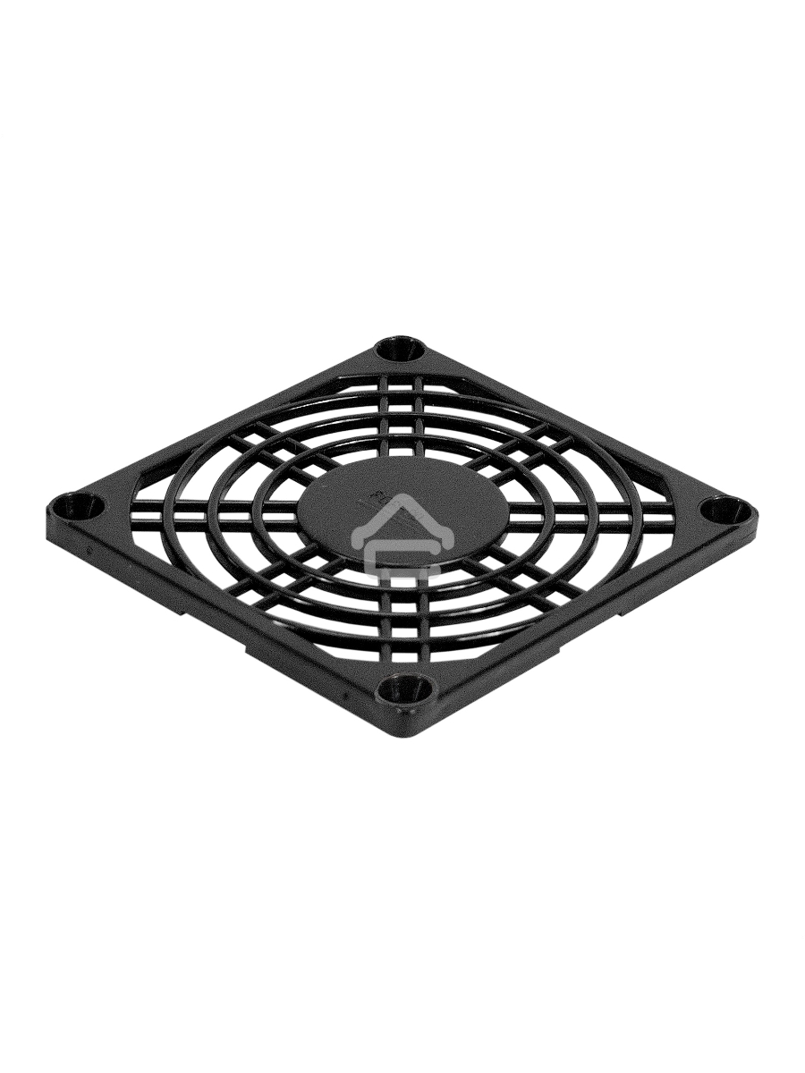 Решетка для вентилятора 70x70 ExeGate EG-070PSB (70x70 мм, пластиковая, квадратная, черная)