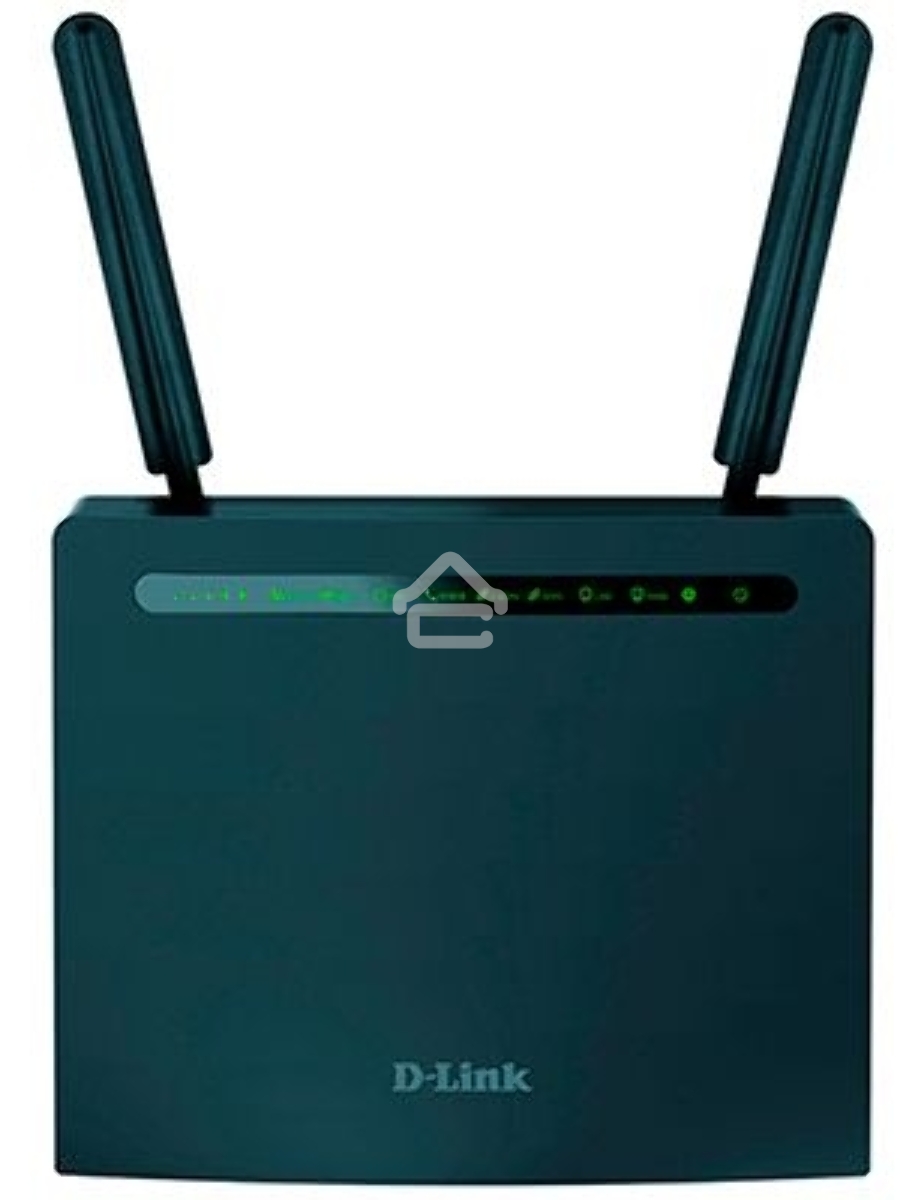 Беспроводной двухдиапазонный маршрутизатор/роутер D-Link DWR-980/4HDA1E AC1200 с поддержкой 4G LTE и VDSL2, с портами Gigabit Ethernet и 2 FXS-
