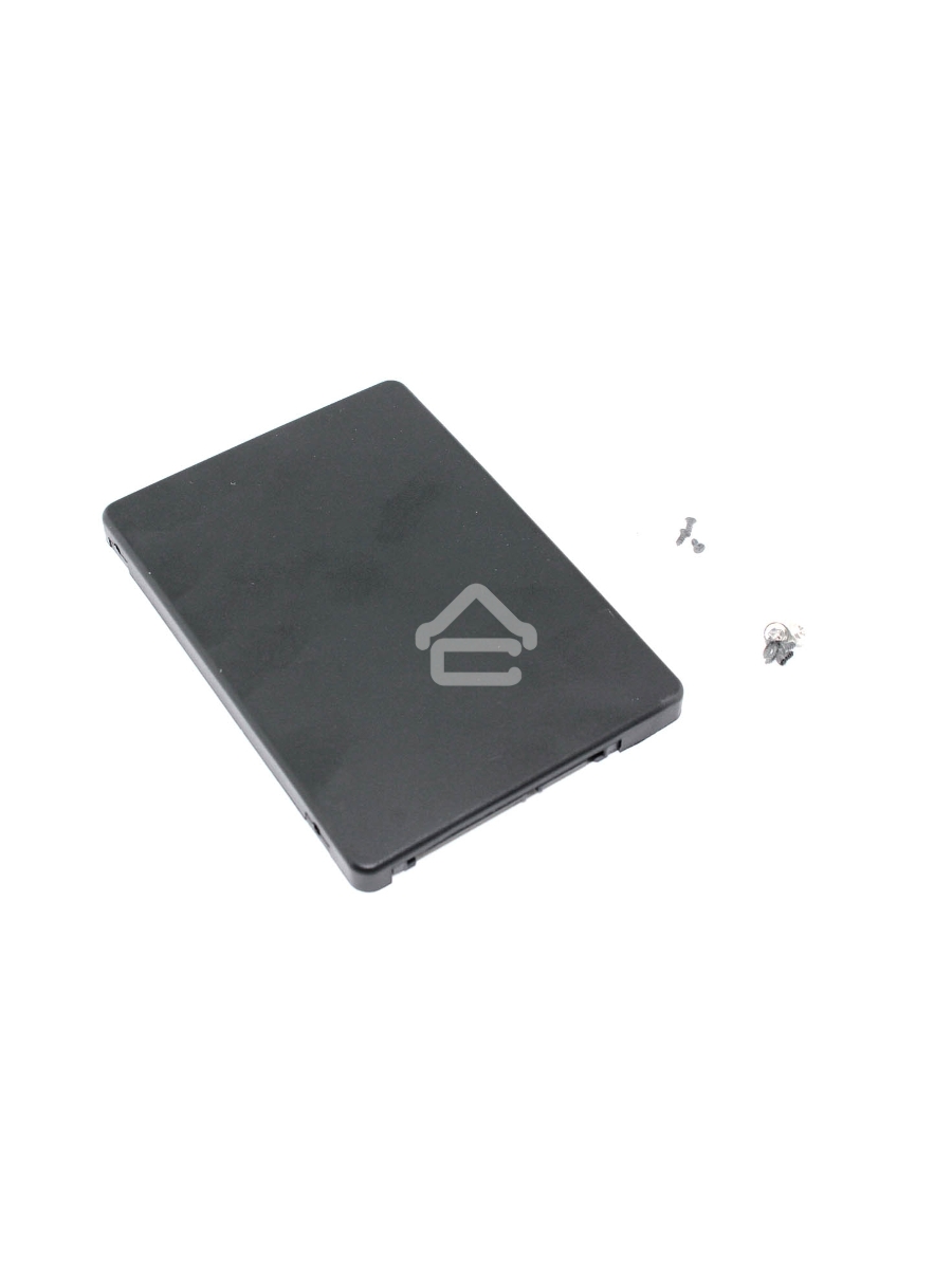 Бокс для SSD диска MSATA с выходом SATA пластиковый, черный