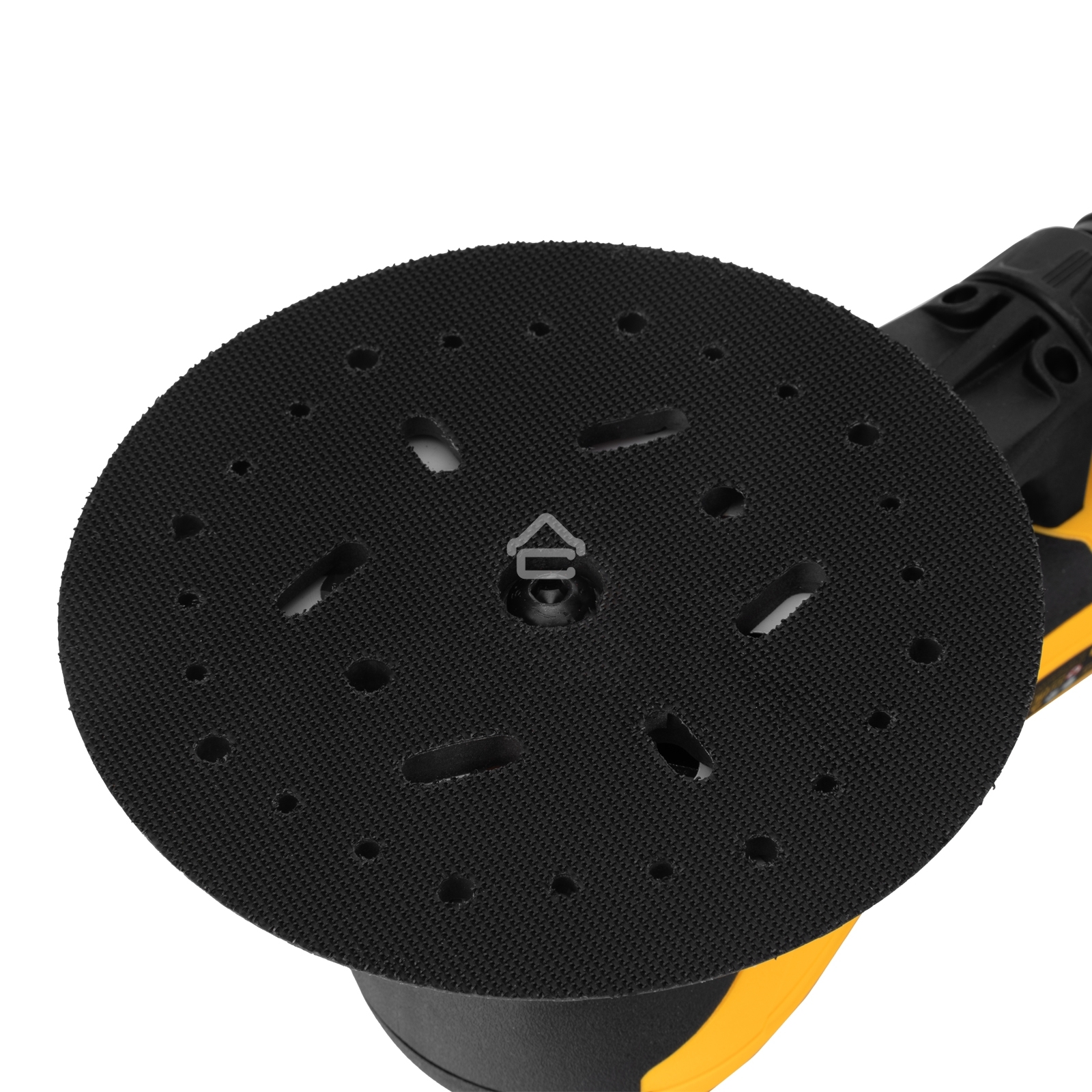 Эксцентриковая шлифовальная машина бесщеточная Denzel OS-150-BL, 350 Вт, 4000-10000 об/мин