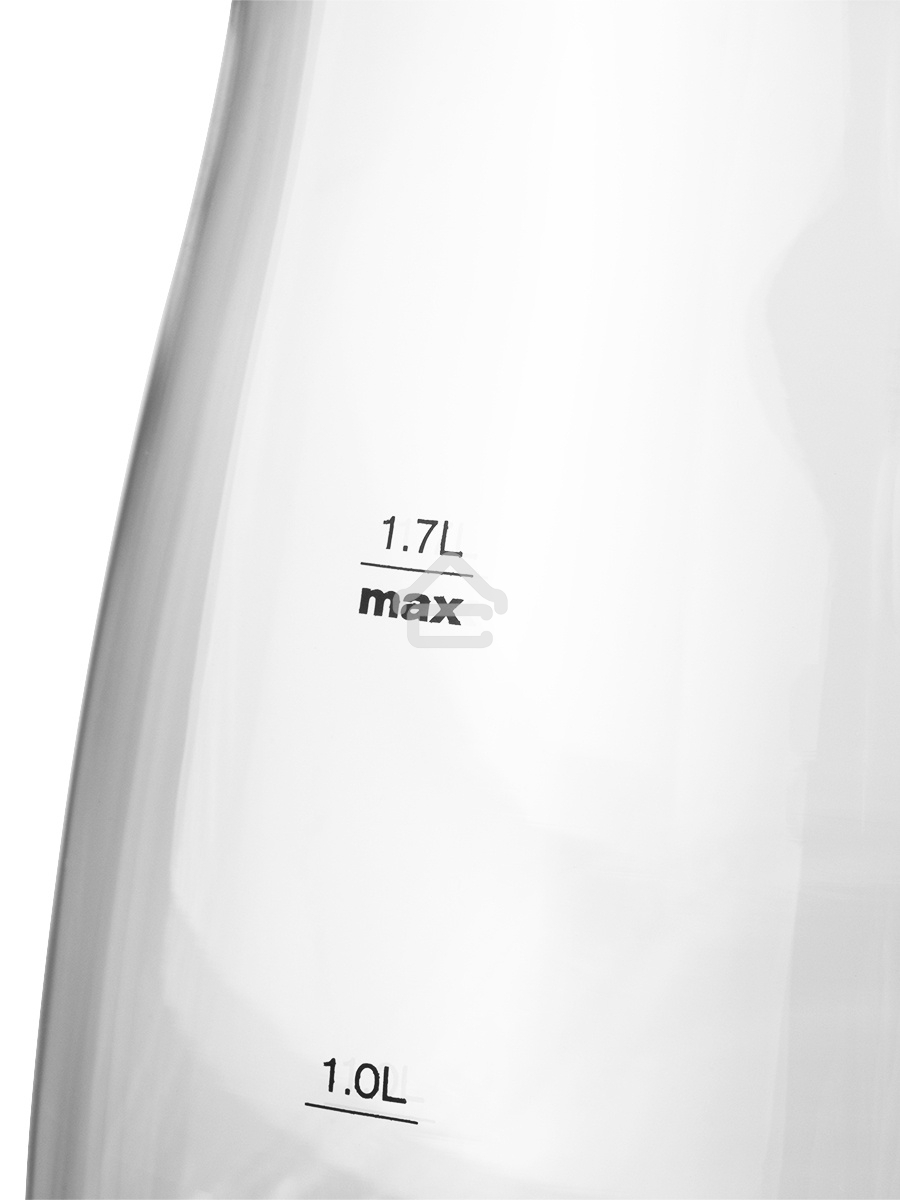 Чайник электрический Hyundai HYK-G2011 1.7 л, 2200 Вт, черный (корпус: стекло)