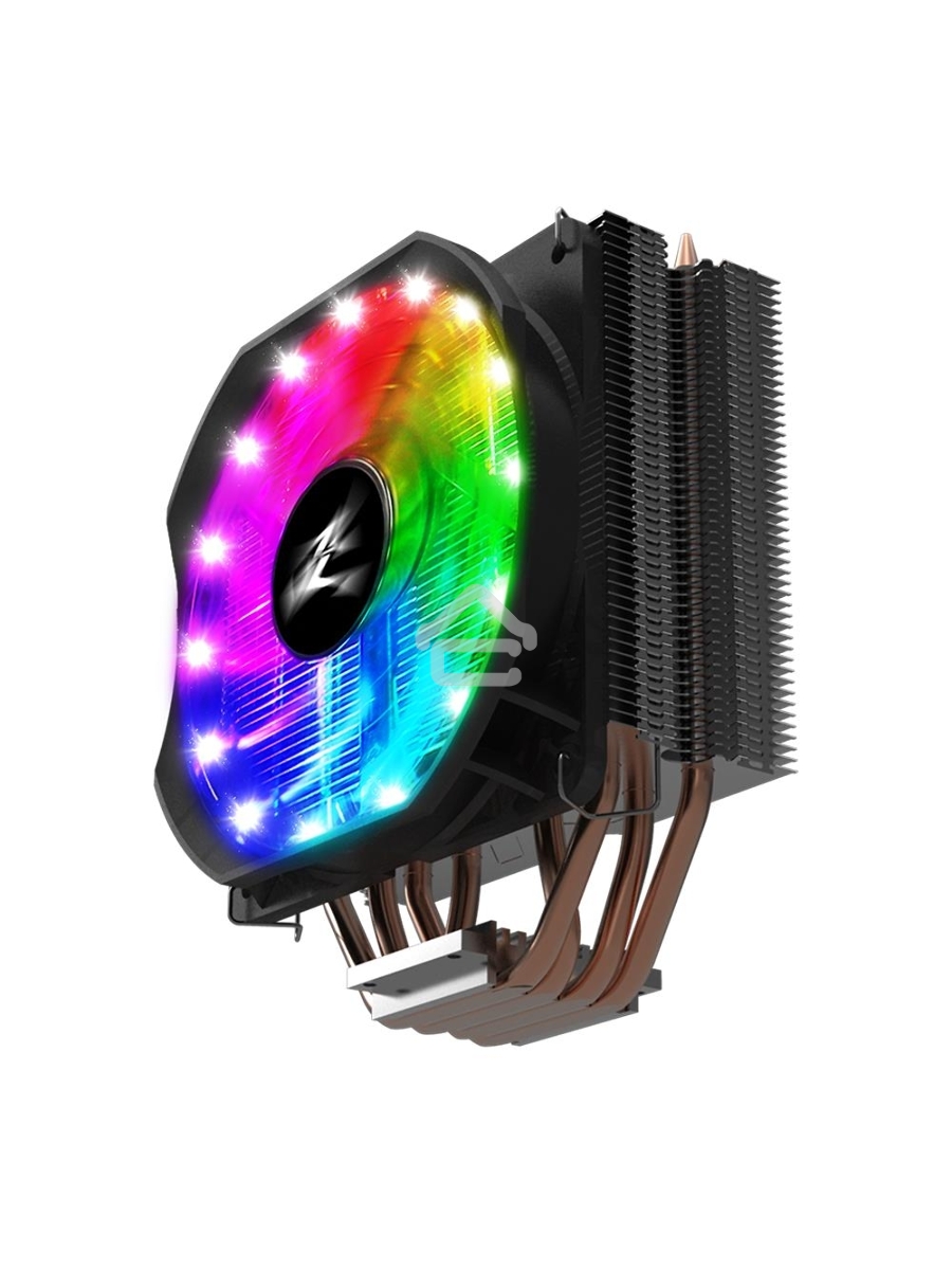 Кулер для процессора Zalman CNPS9X OPTIMA RGB серебристый/черный, 120 мм, алюминий/медь, 1500 об/мин, 26 дБ, 4 pin, 180 Вт, 156 мм