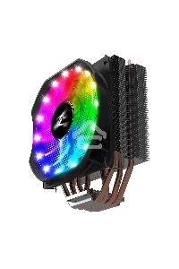 Кулер для процессора Zalman CNPS9X OPTIMA RGB серебристый/черный, 120 мм, алюминий/медь, 1500 об/мин, 26 дБ, 4 pin, 180 Вт, 156 мм