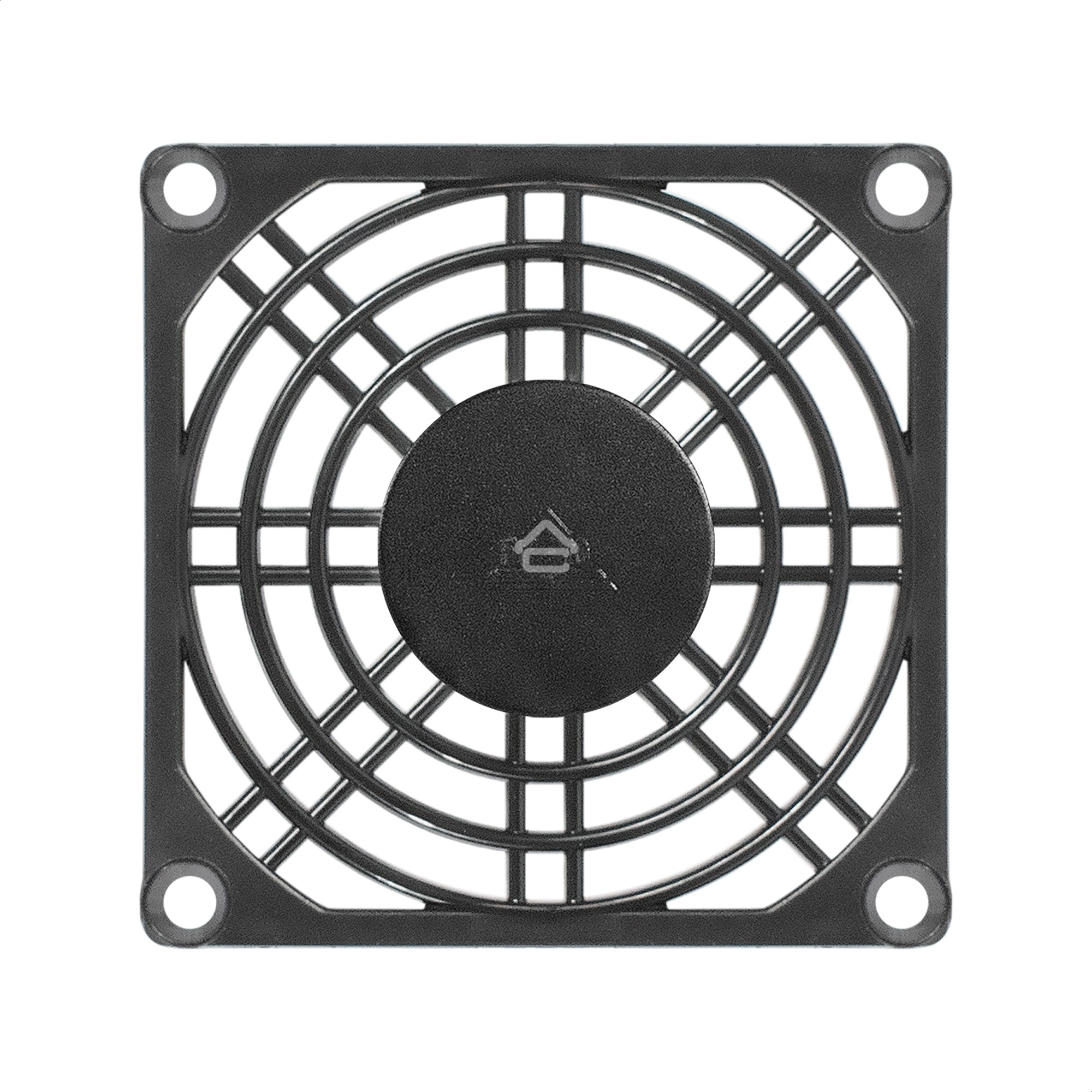 Решетка для вентилятора 70x70 ExeGate EG-070PSB (70x70 мм, пластиковая, квадратная, черная)