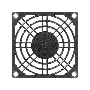 Решетка для вентилятора 70x70 ExeGate EG-070PSB (70x70 мм, пластиковая, квадратная, черная)