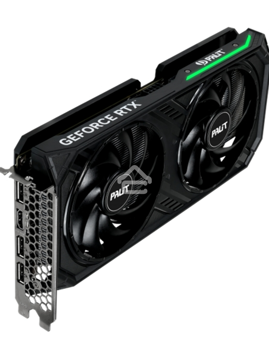 Видеокарта Palit PA-RTX4060 DUAL OC 8GB 8192Mb 128 GDDR6 1830/17000 HDMIx1 DPx3 HDCP Ret