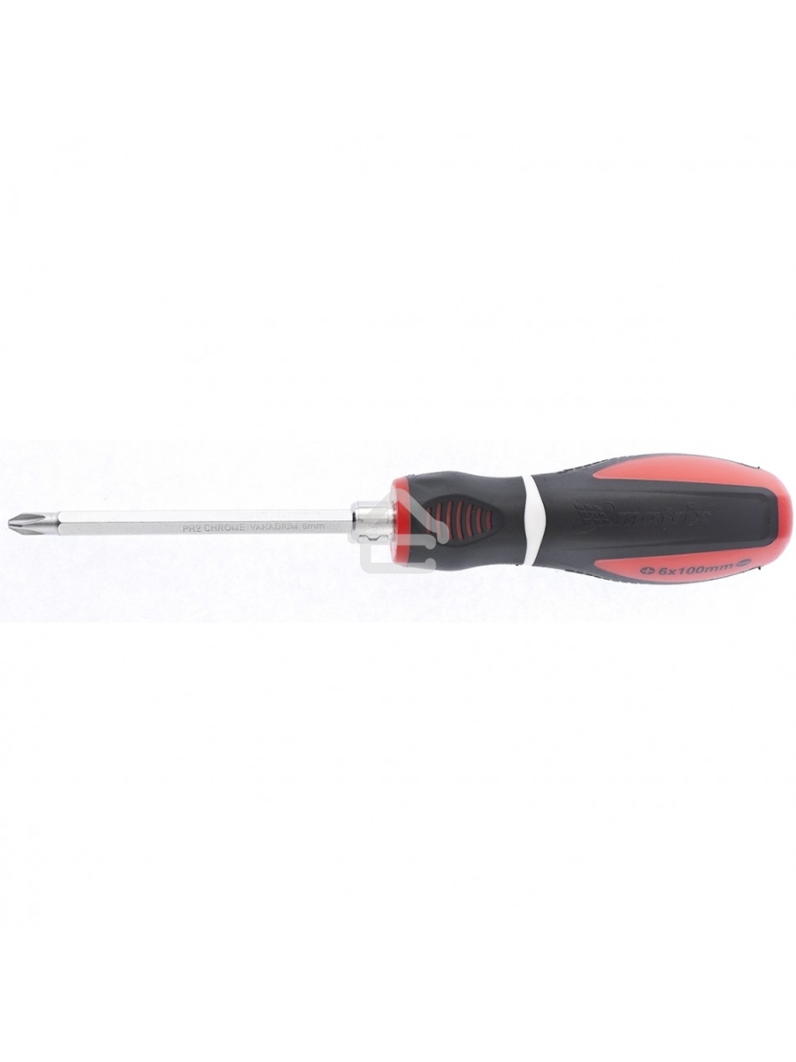 Отвертка комбинированная MATRIX, SL6,0 / Ph2, CrV, двухкомп. рукоятка MASTER 11580