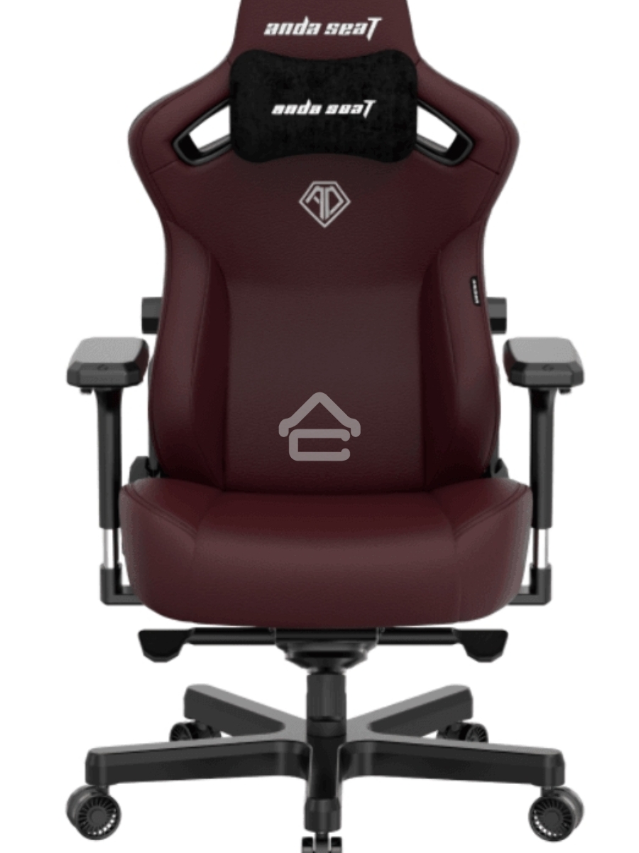 Кресло игровое Anda Seat Kaiser Frontier, цвет бордовый, размер M (90кг), материал ПВХ (модель AD12)